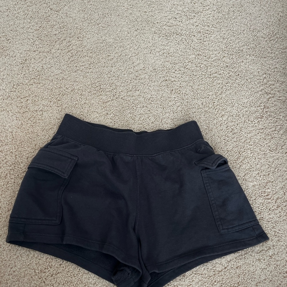 Hollister Women's Black High Waist Shorts